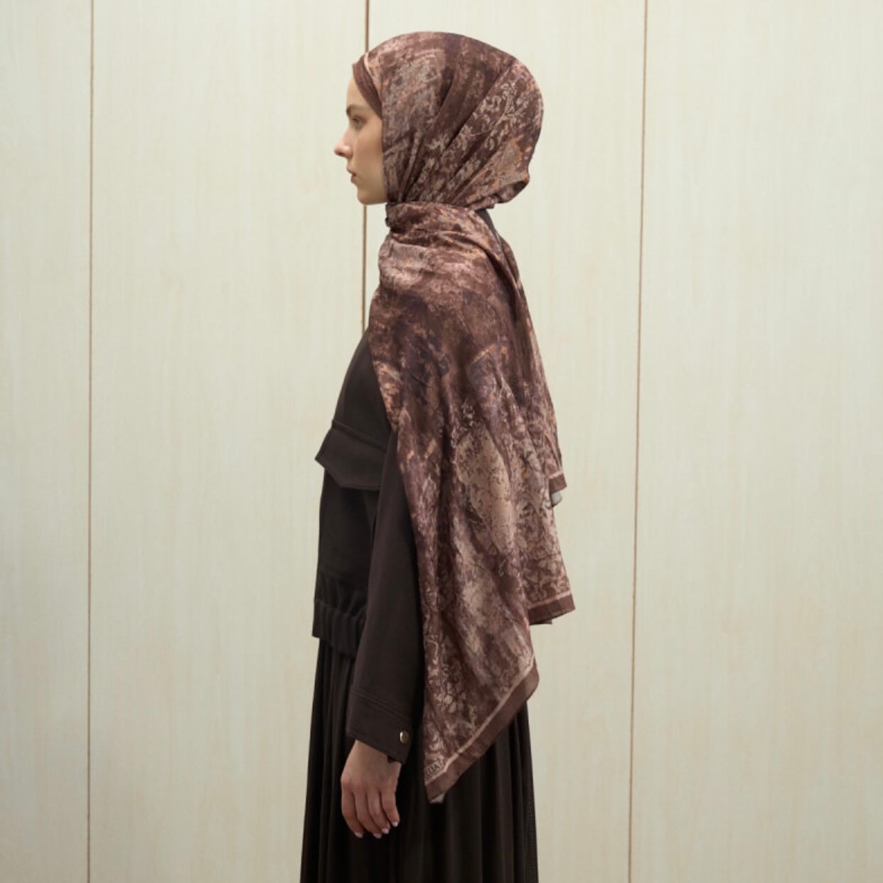 Crinkle Sjaal – Mokka